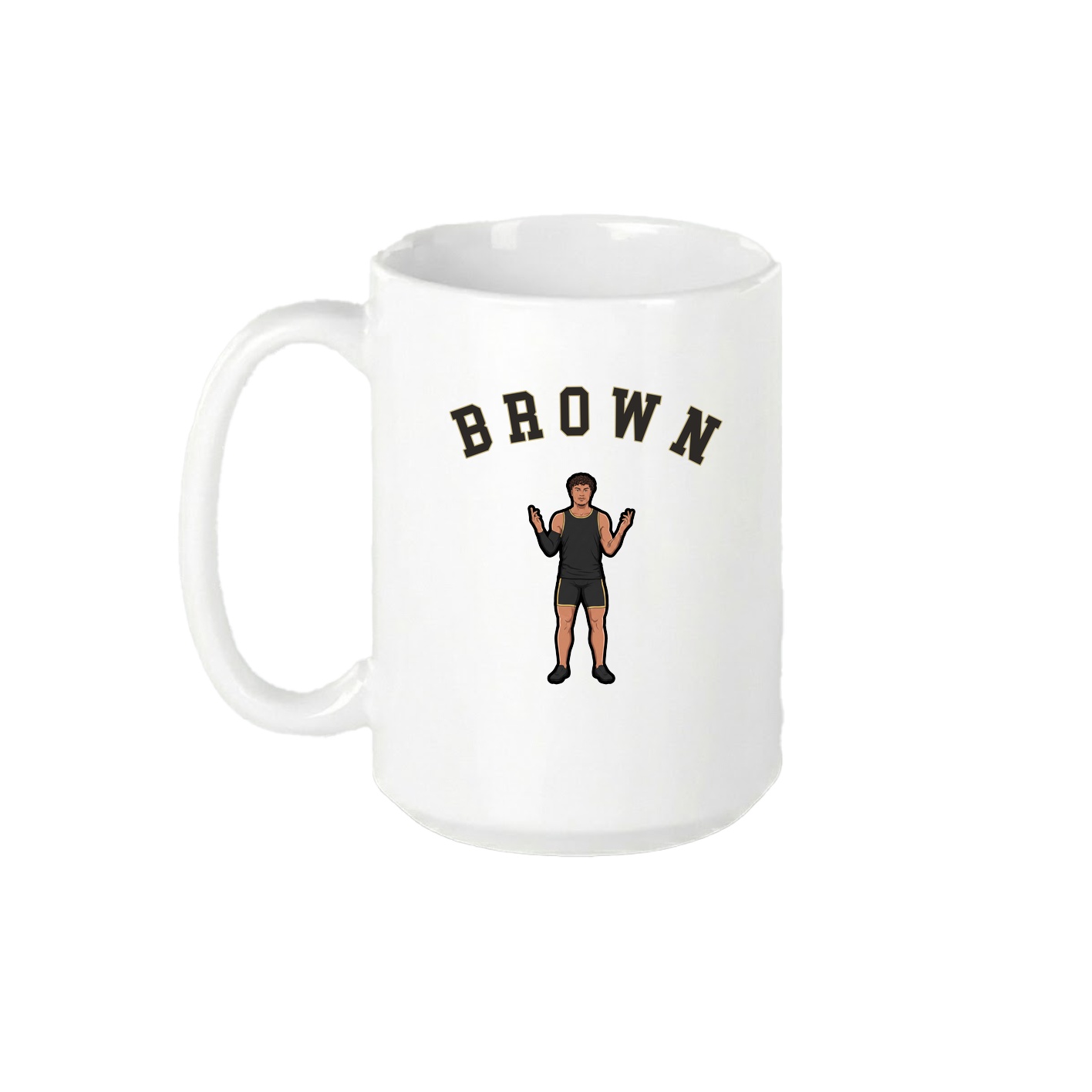 15oz Coffee Mug — Shirsey Arch in White