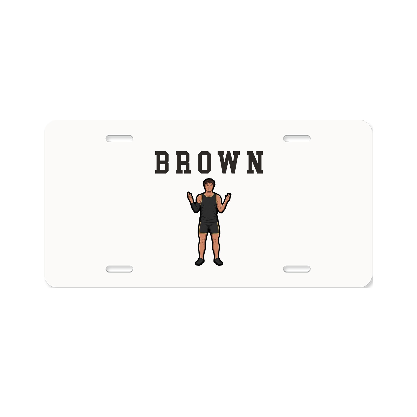 License Plate — Shirsey in Classic