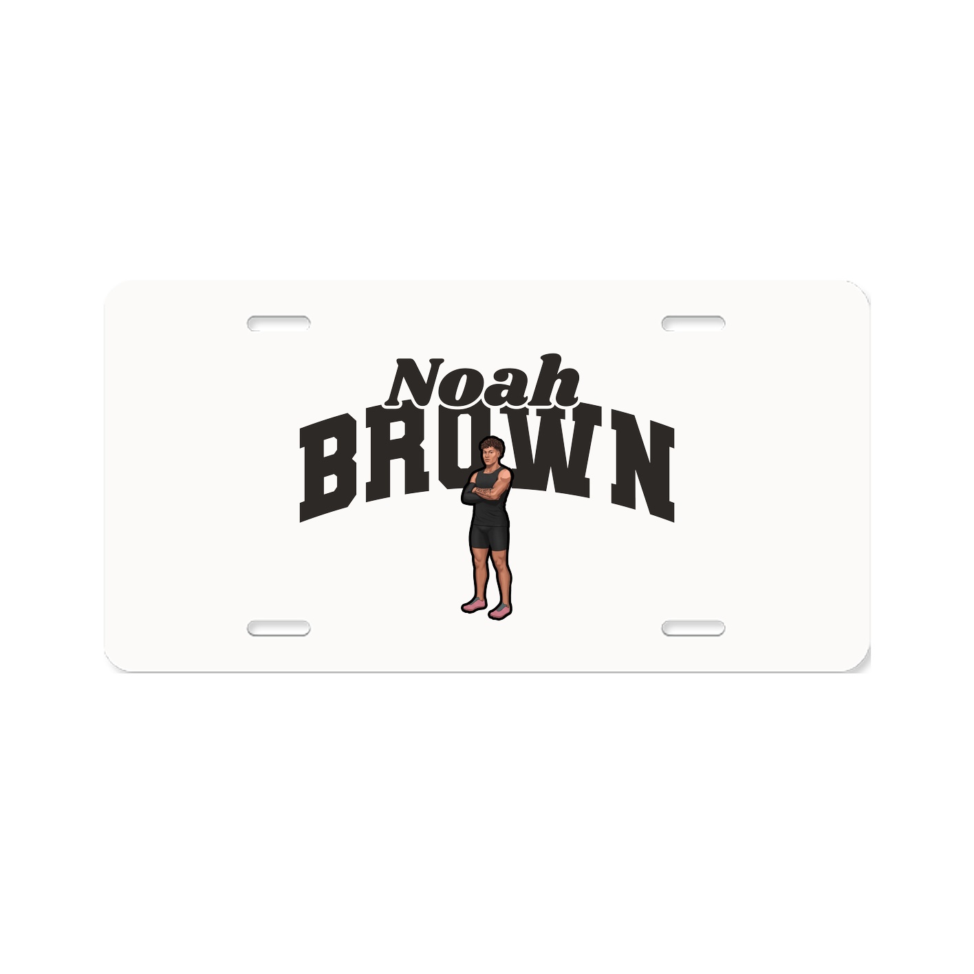 License Plate — Signature Arch in Classic