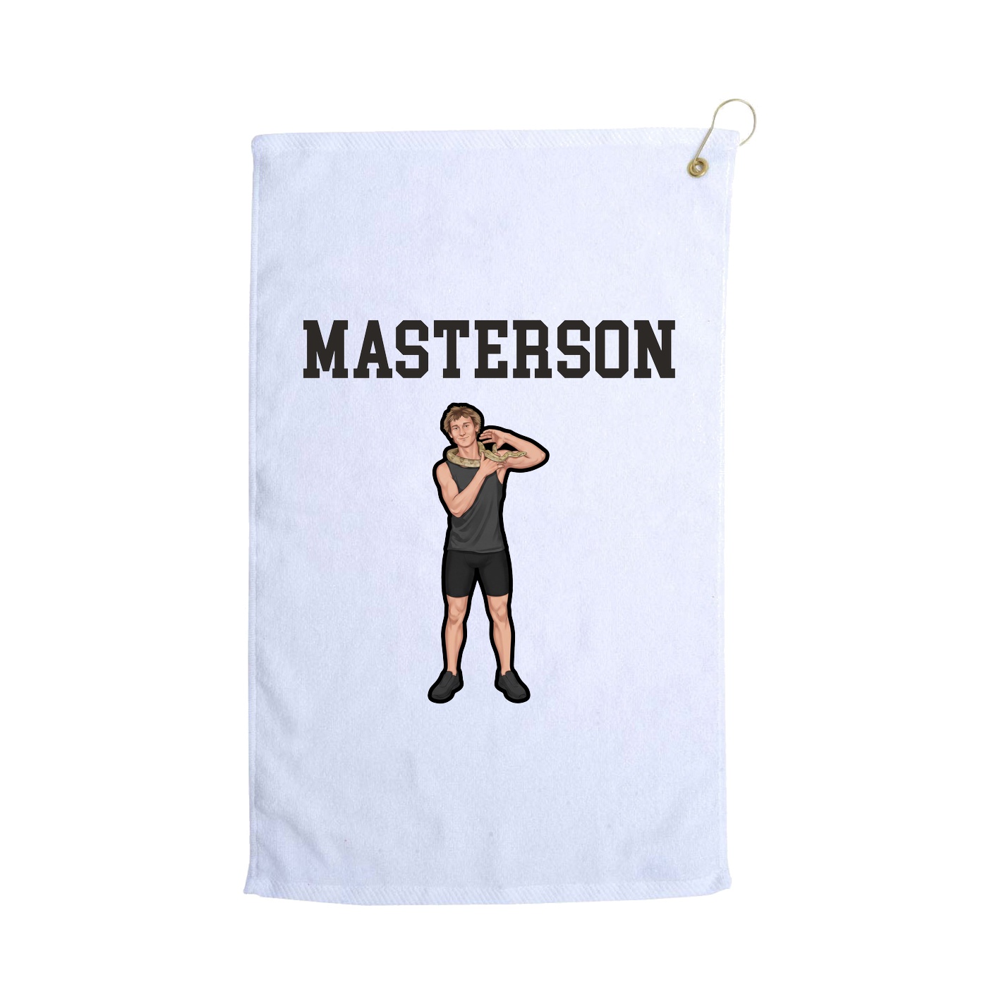 Golf Towel — Shirsey in White