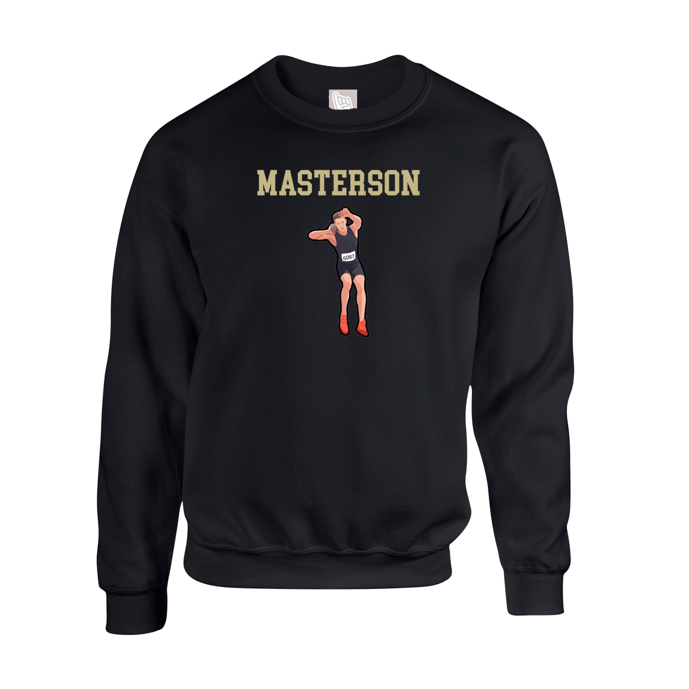 Fleece Crew — Shirsey in Black