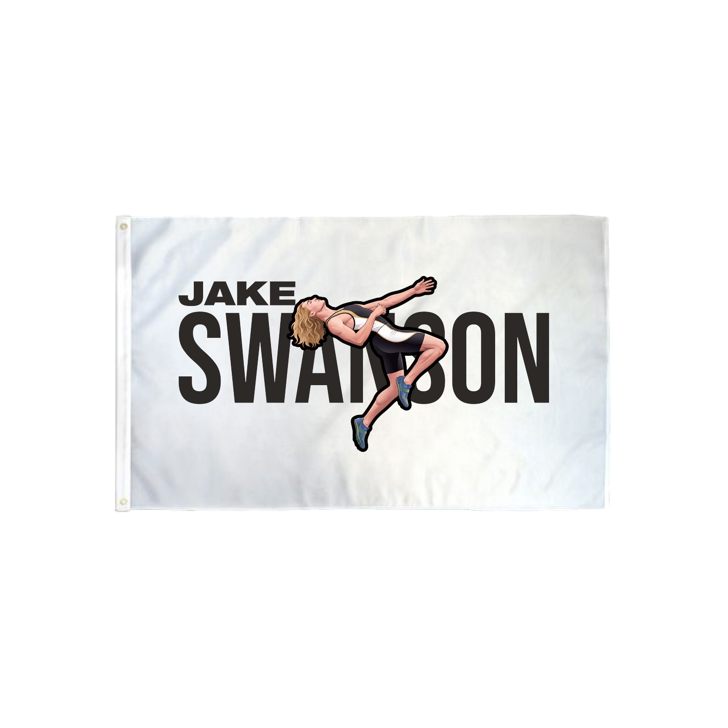 3x5 Flag — Player Name in Classic