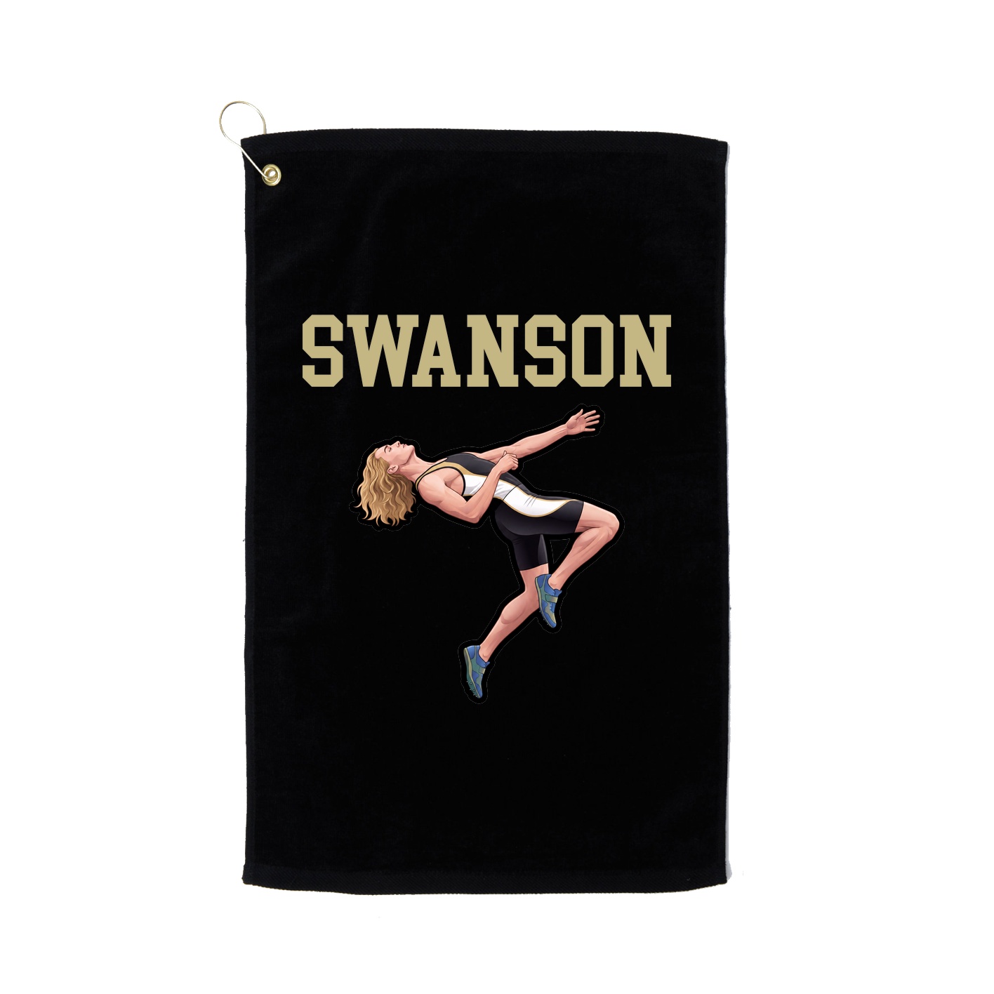 Golf Towel — Shirsey in Black