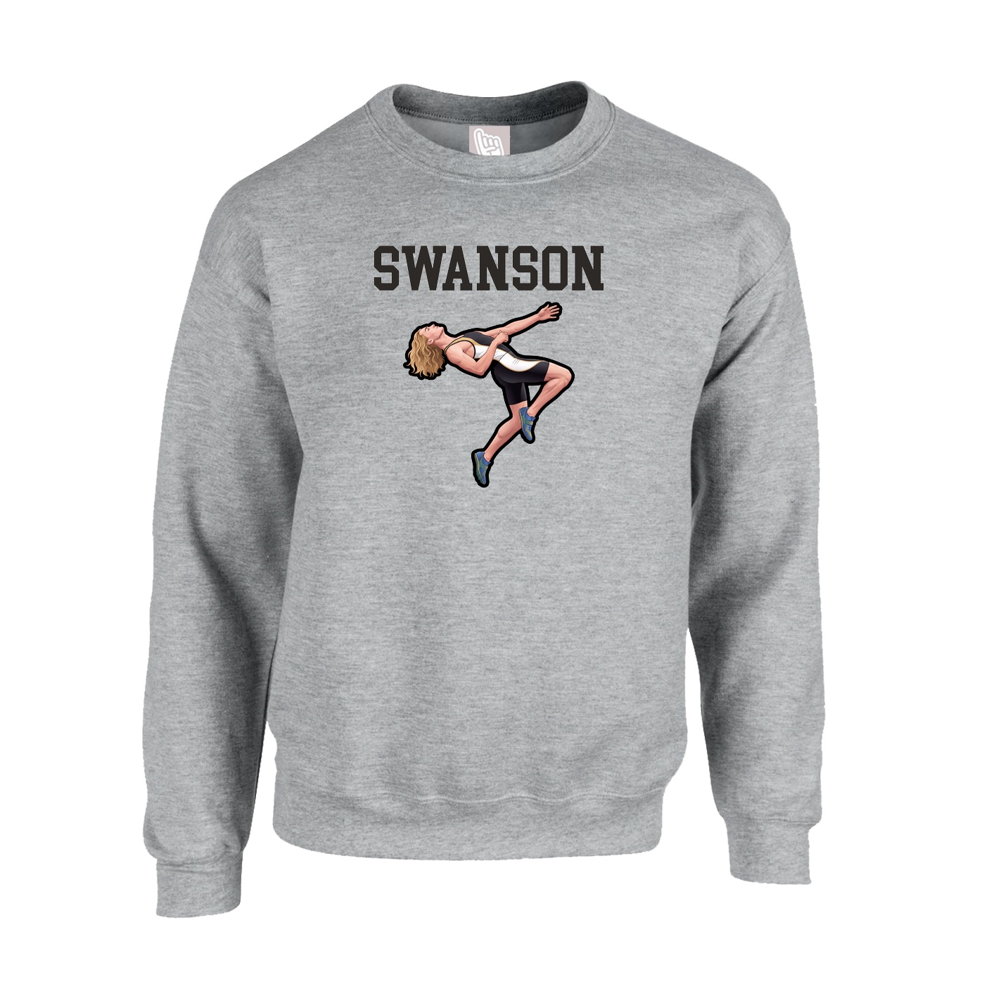 Fleece Crew — Shirsey in Grey