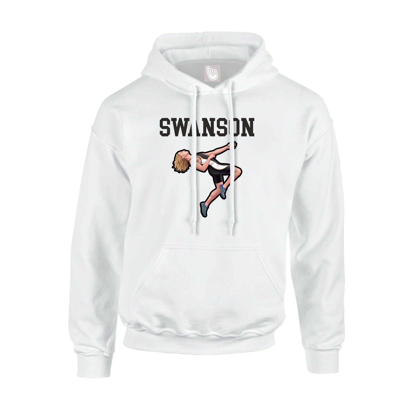 Youth Hoodie — Shirsey in White