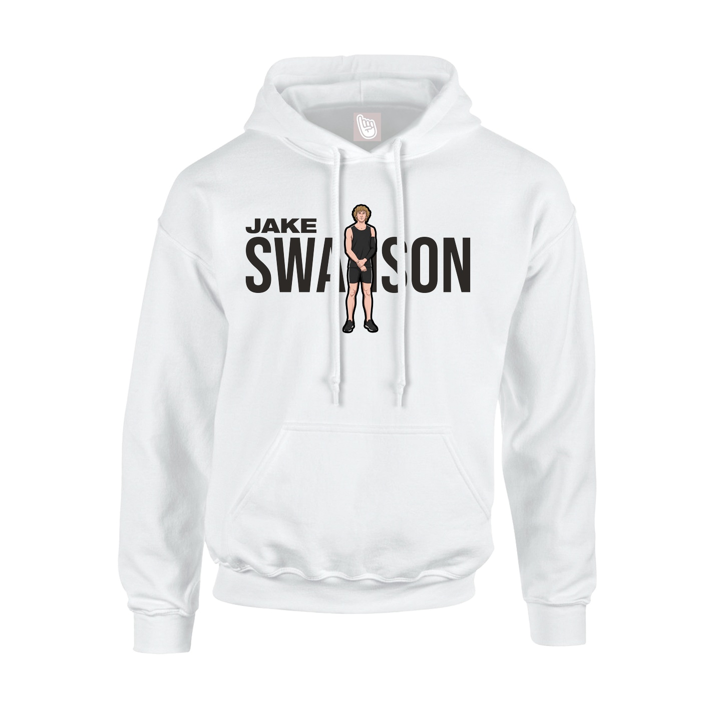 Hoodie — Player Name in White