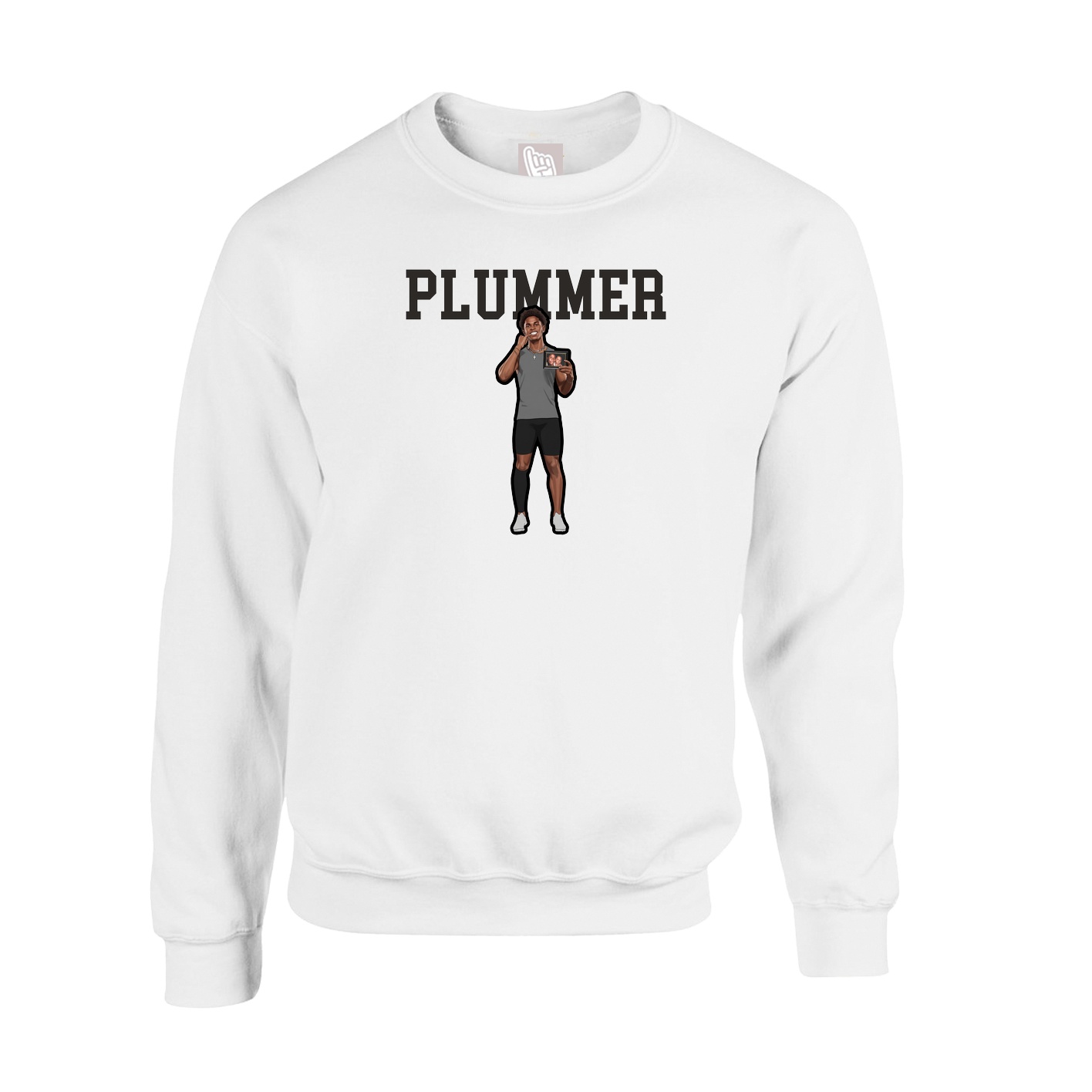 Fleece Crew — Shirsey in White