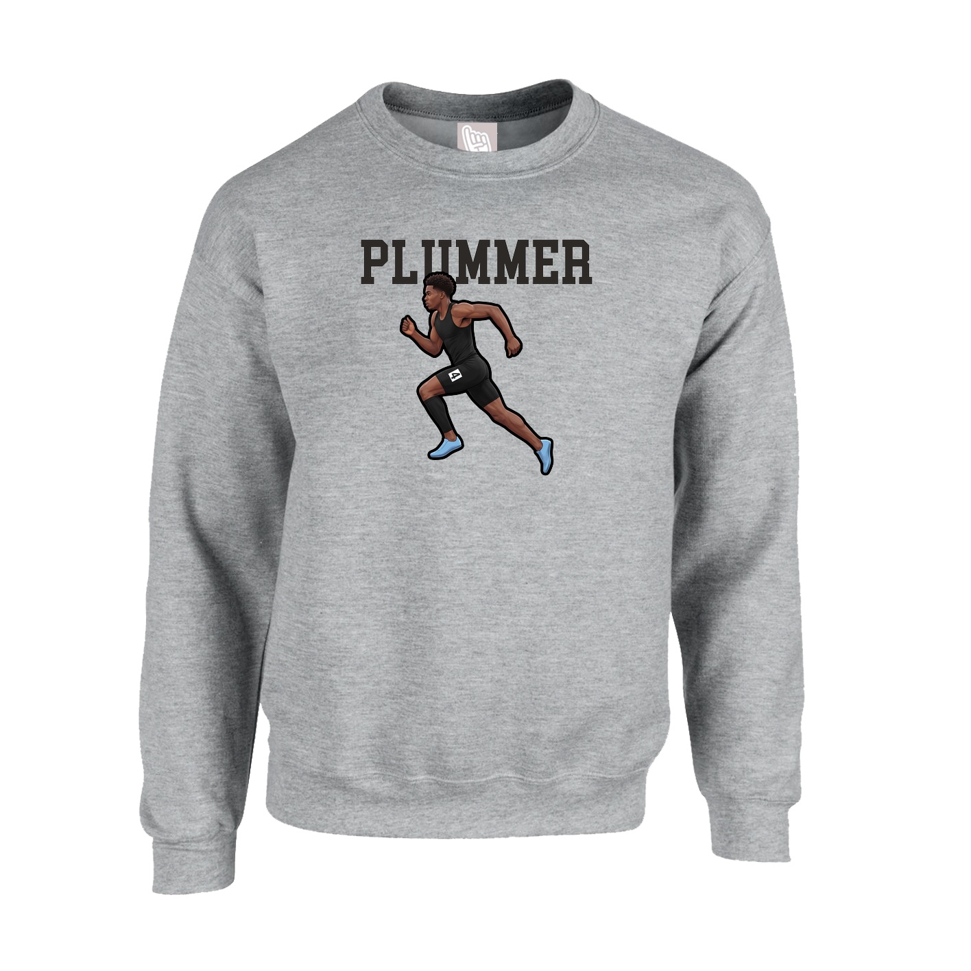 Fleece Crew — Shirsey in Grey