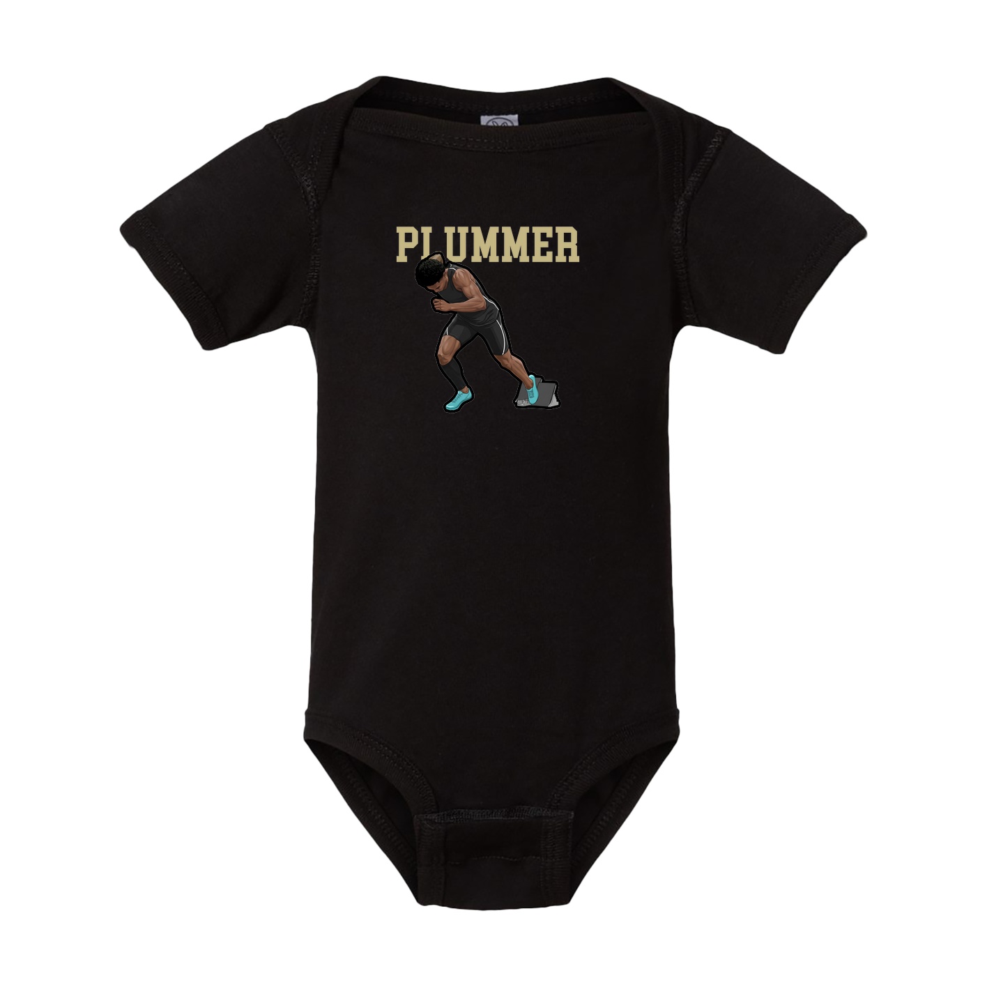 Baby Onesie — Shirsey in Black