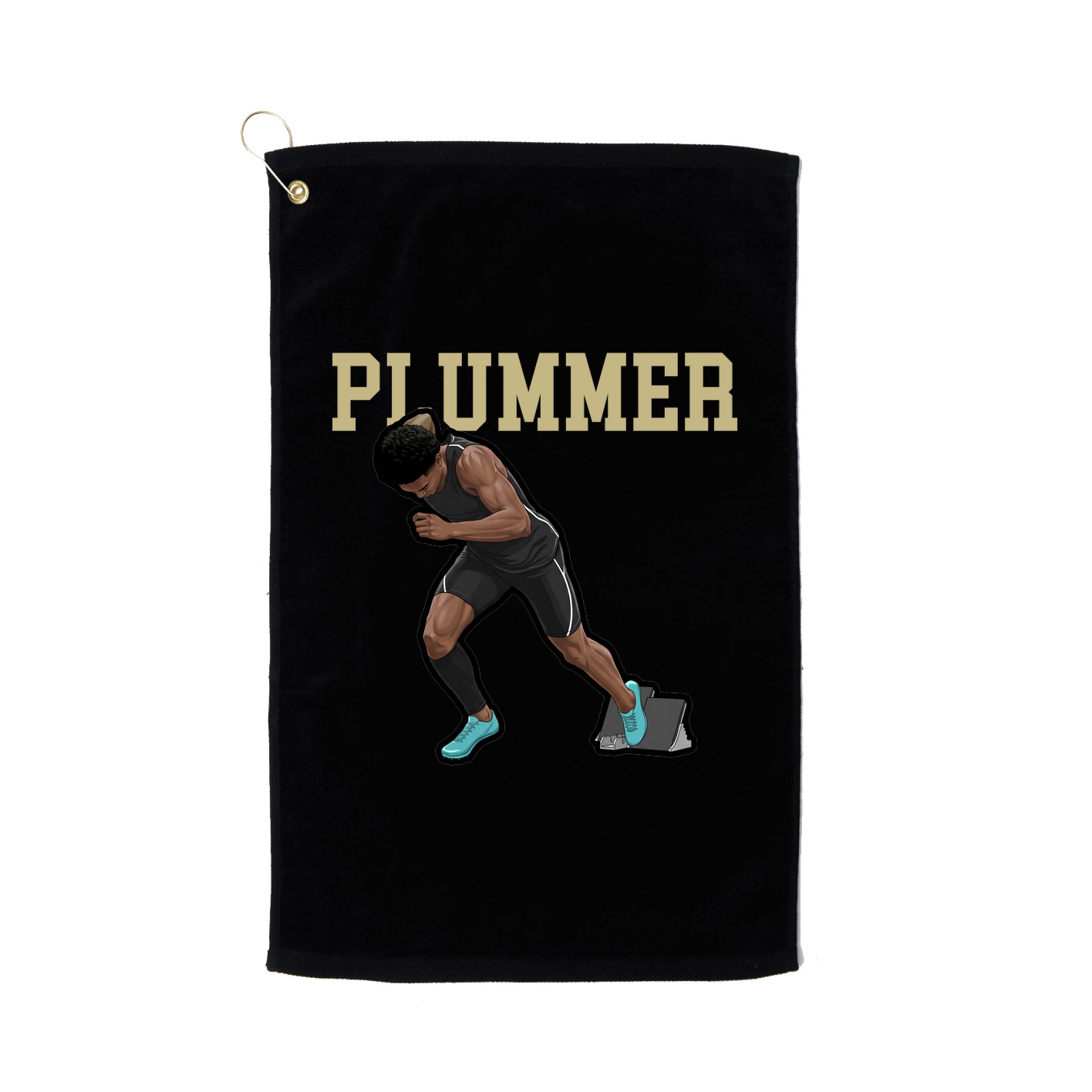 Golf Towel — Shirsey in Black