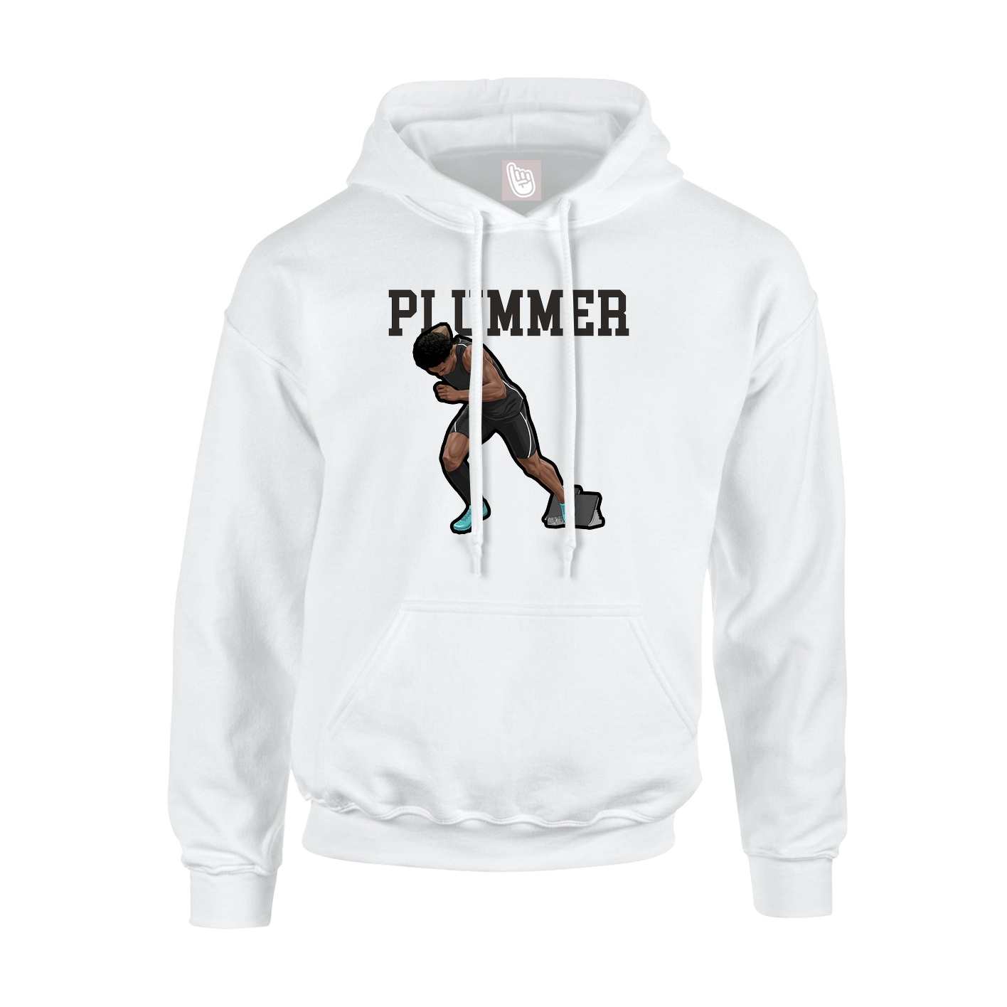Youth Hoodie — Shirsey in White
