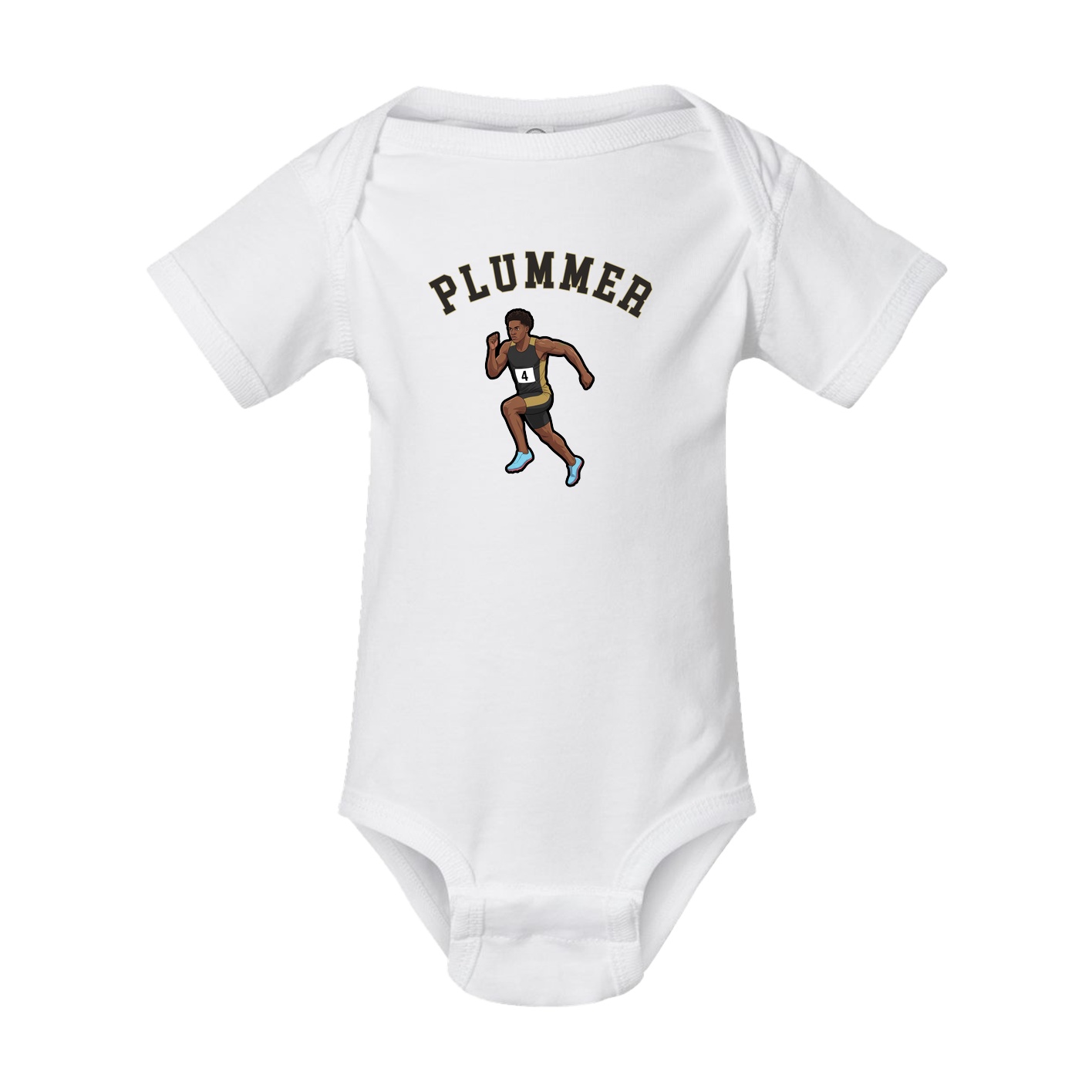 Baby Onesie — Shirsey Arch in White