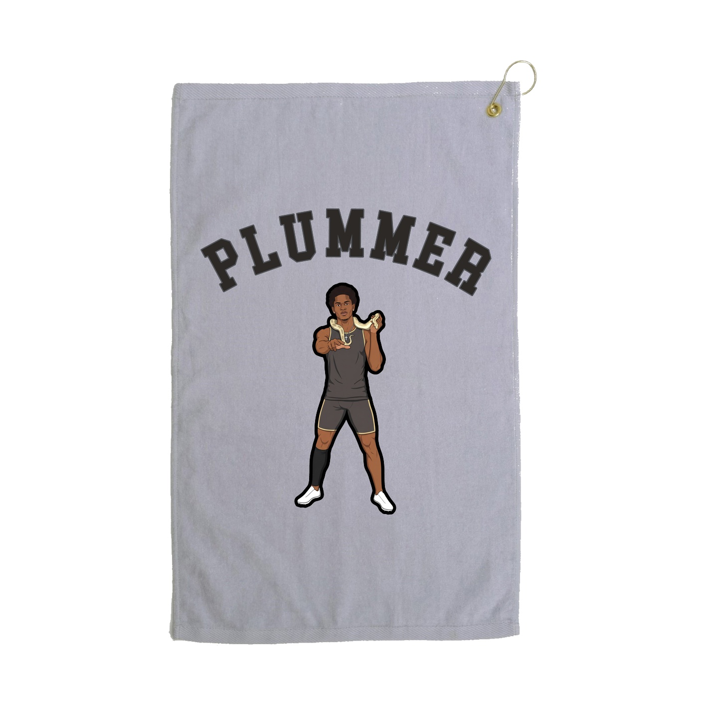Golf Towel — Shirsey Arch in Grey