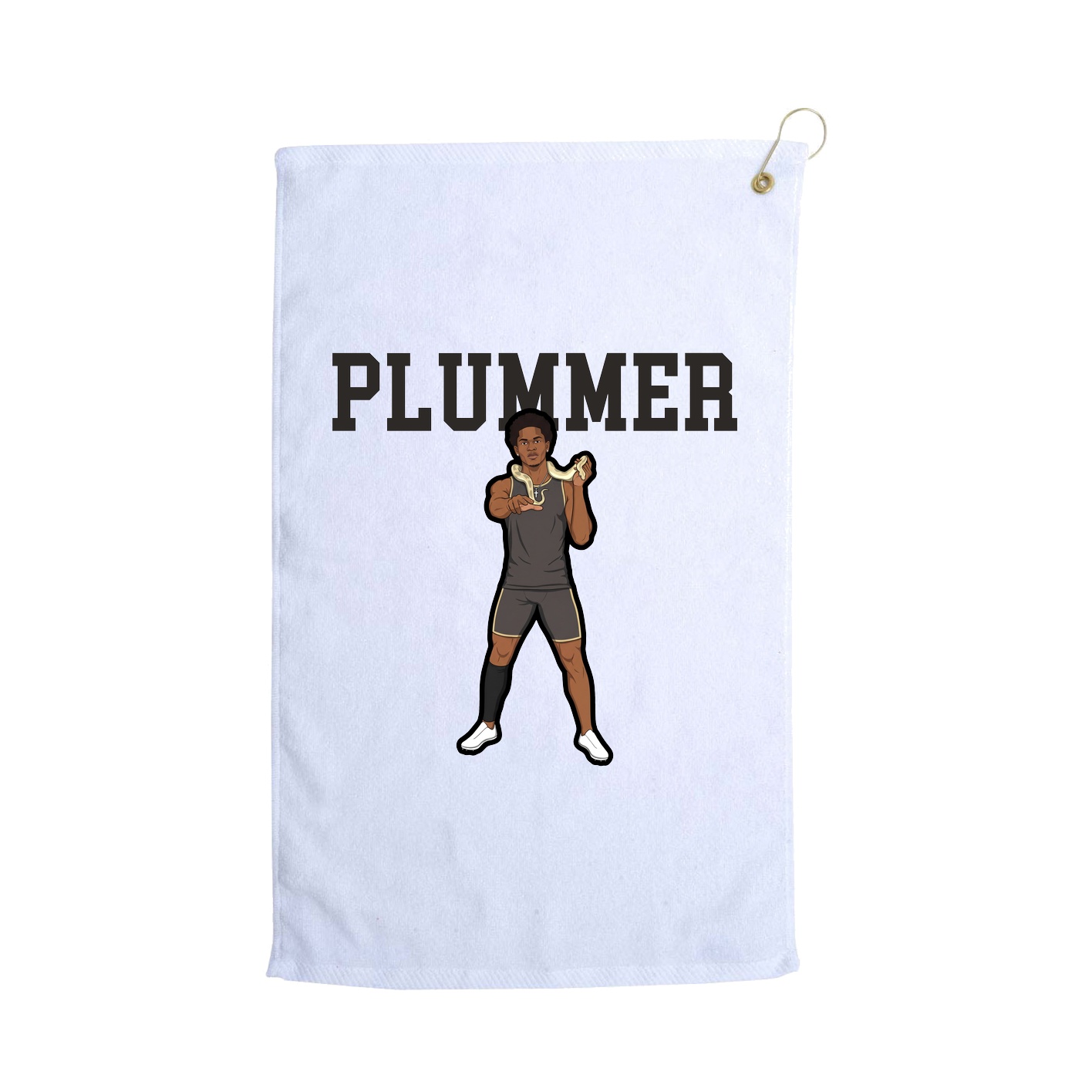 Golf Towel — Shirsey in White