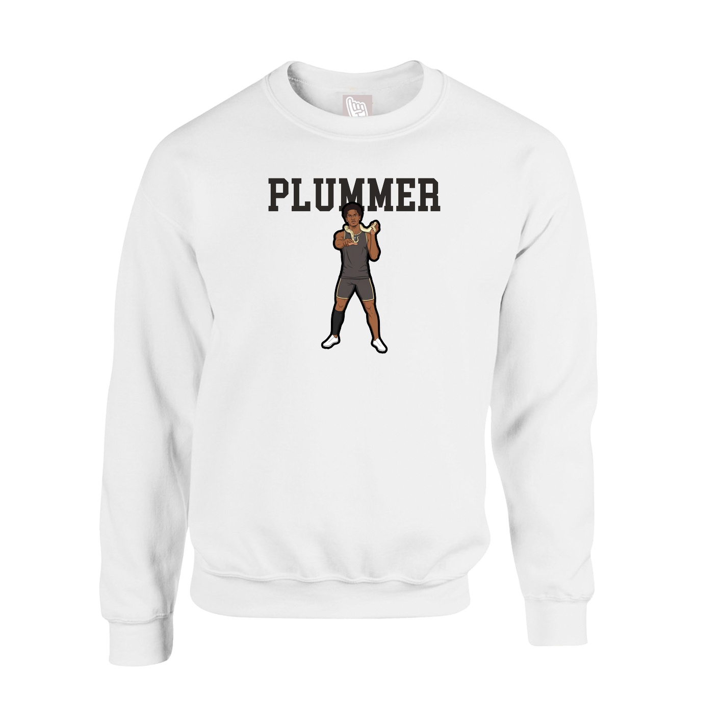 Fleece Crew — Shirsey in White