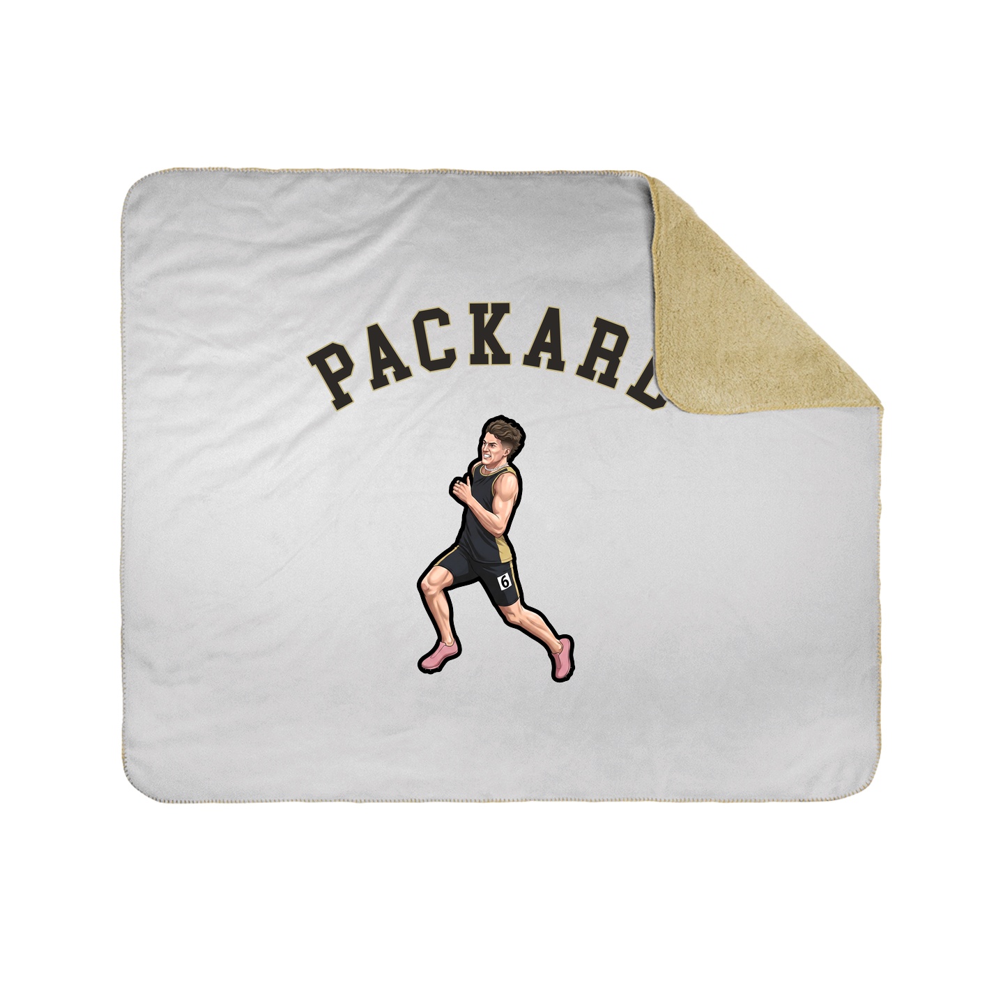 Throw Blanket — Shirsey Arch in White