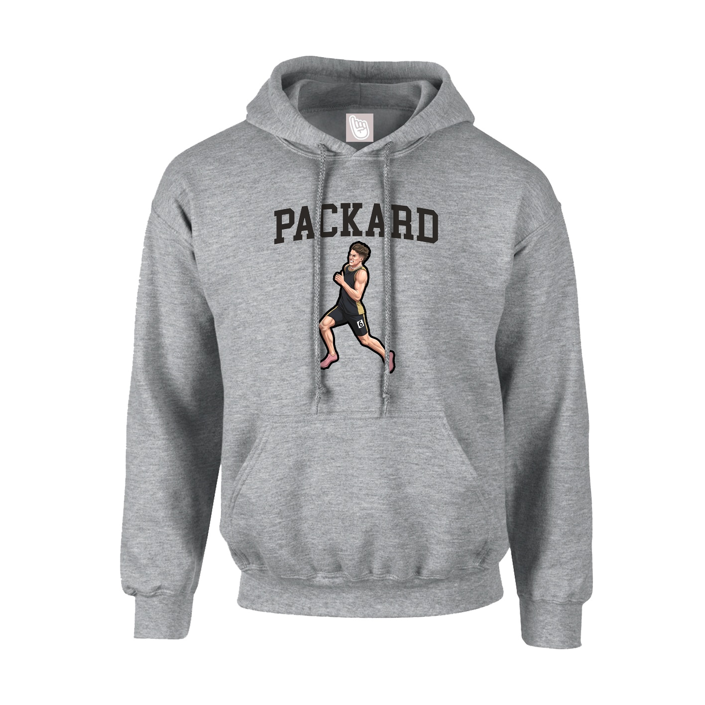 Hoodie — Shirsey in Grey