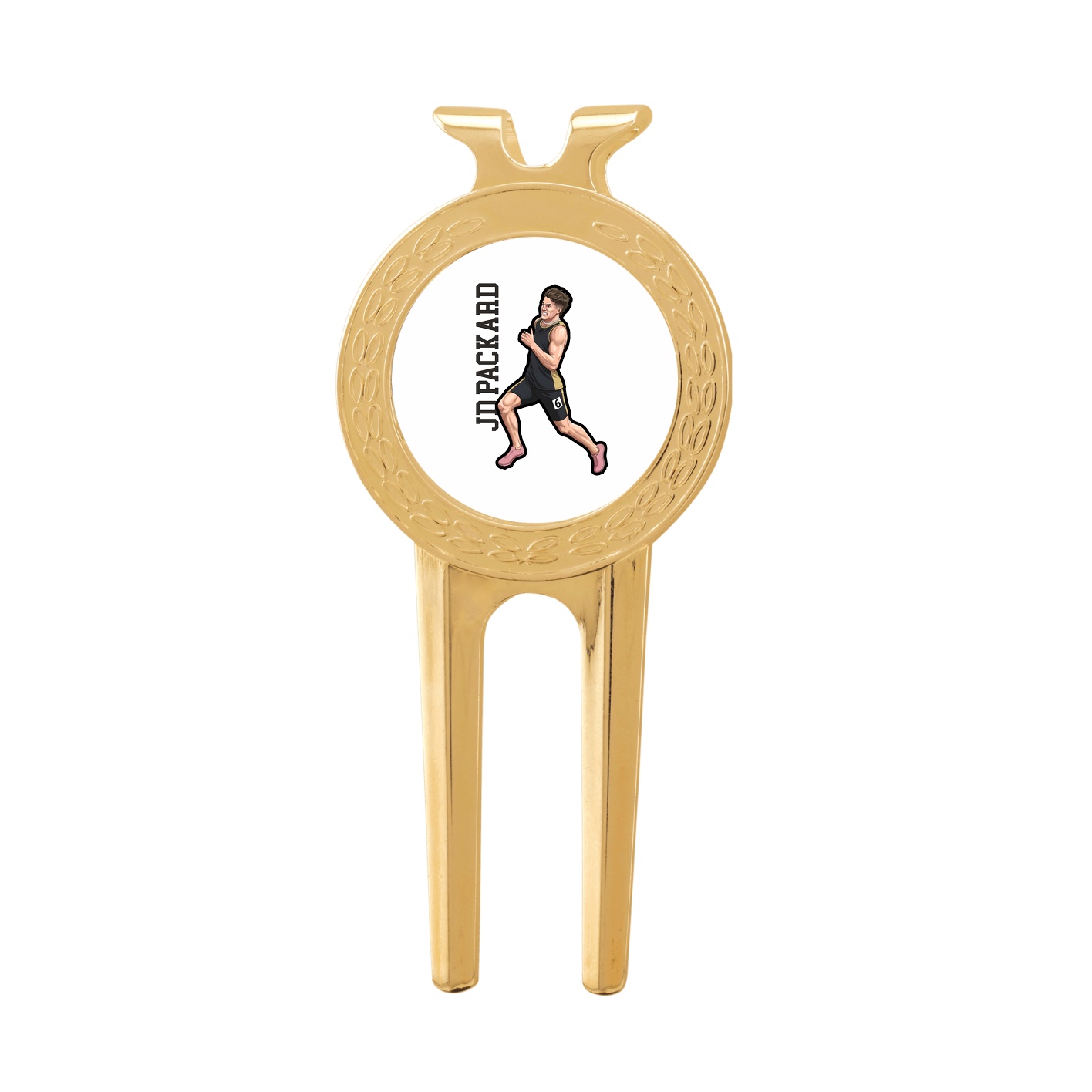 Divot Tool with Ball Marker — Name Vertical in Classic