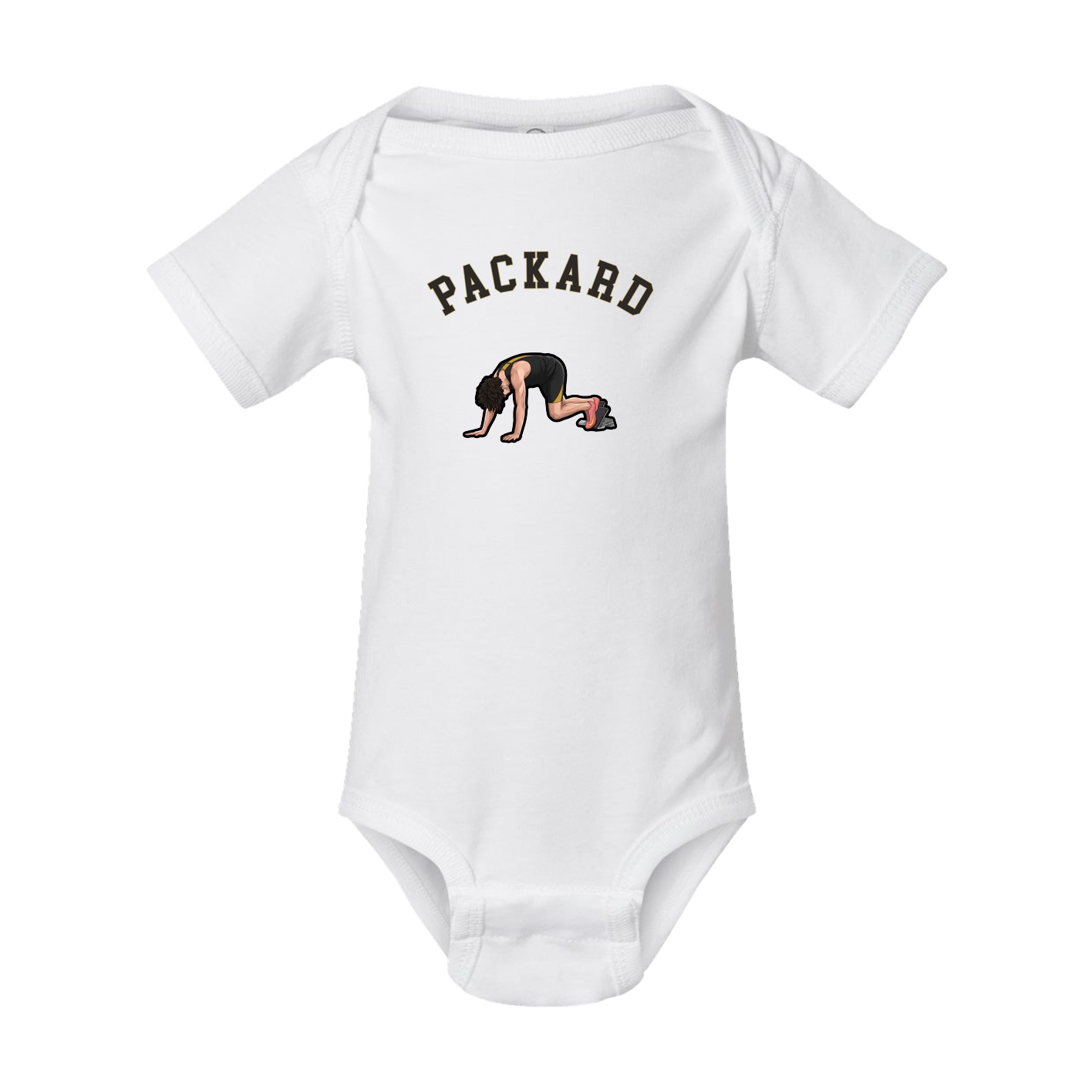 Baby Onesie — Shirsey Arch in White