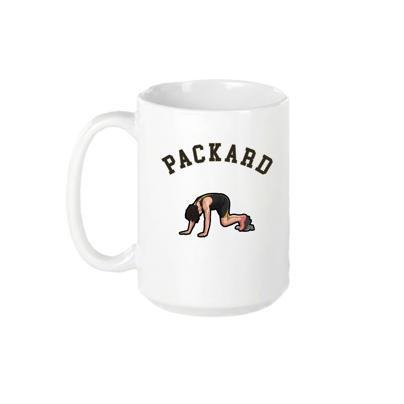 15oz Coffee Mug — Shirsey Arch in White