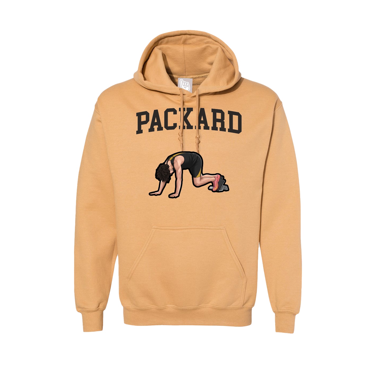 Hoodie — Shirsey in Vegas Gold