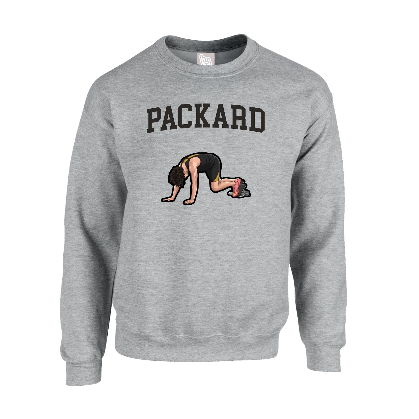 Fleece Crew — Shirsey in Grey