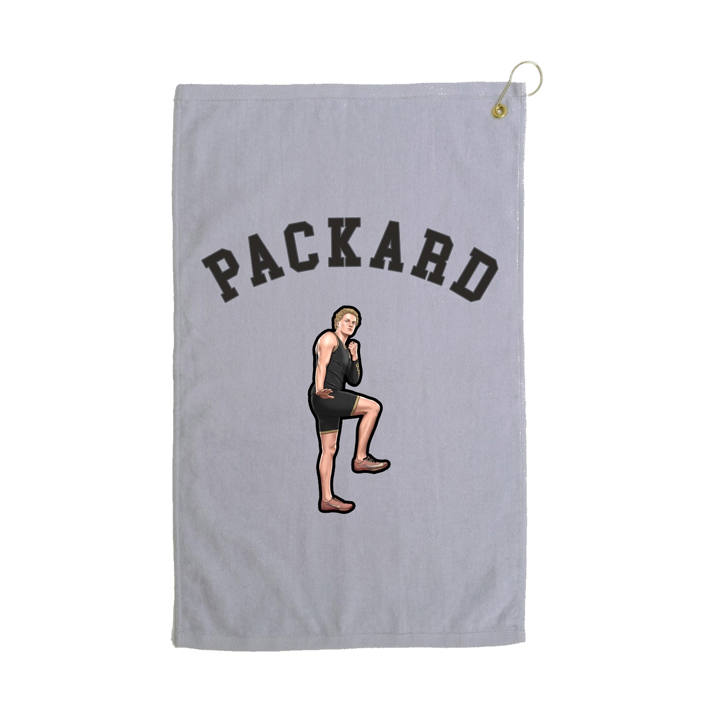 Golf Towel — Shirsey Arch in Grey