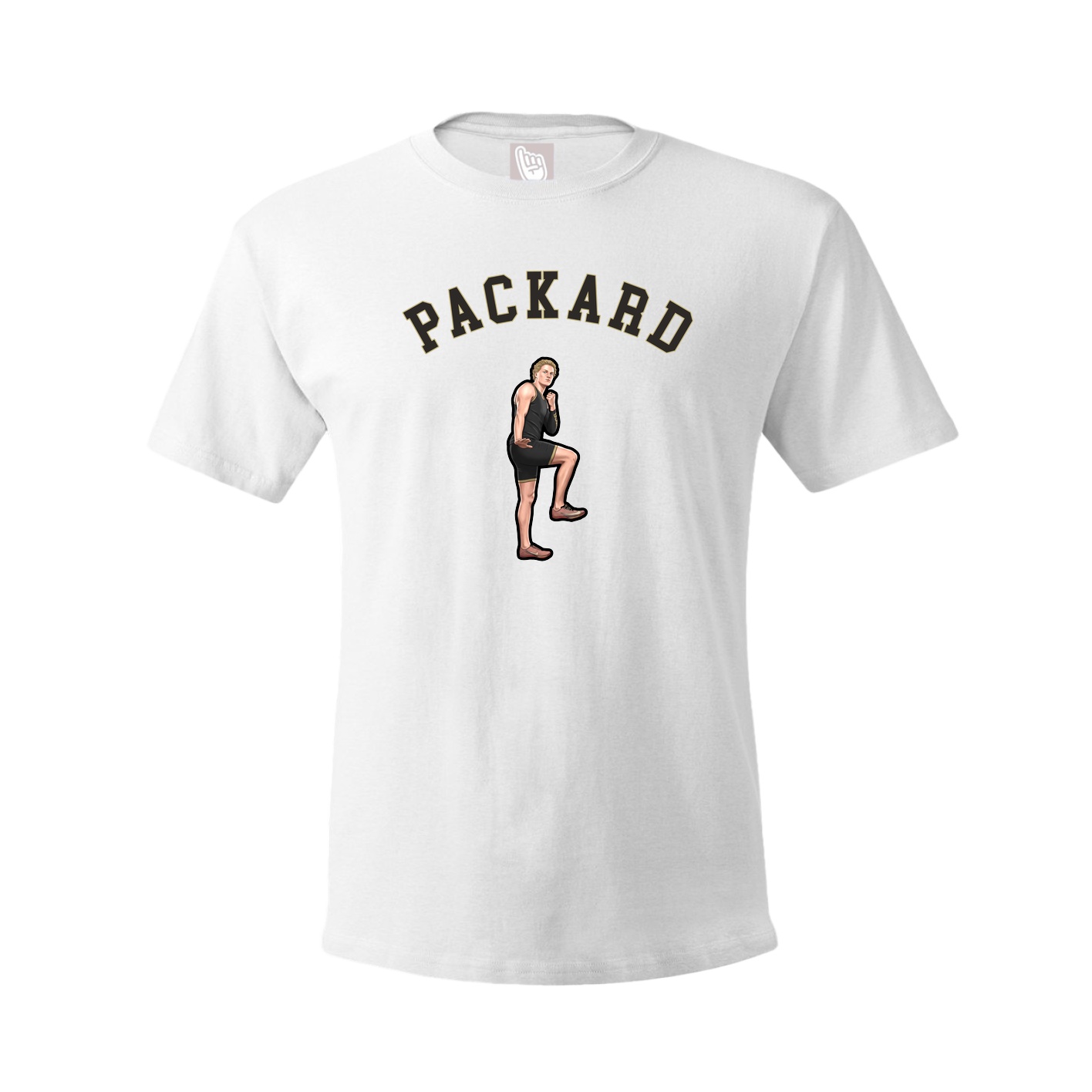 Youth Tee — Shirsey Arch in White