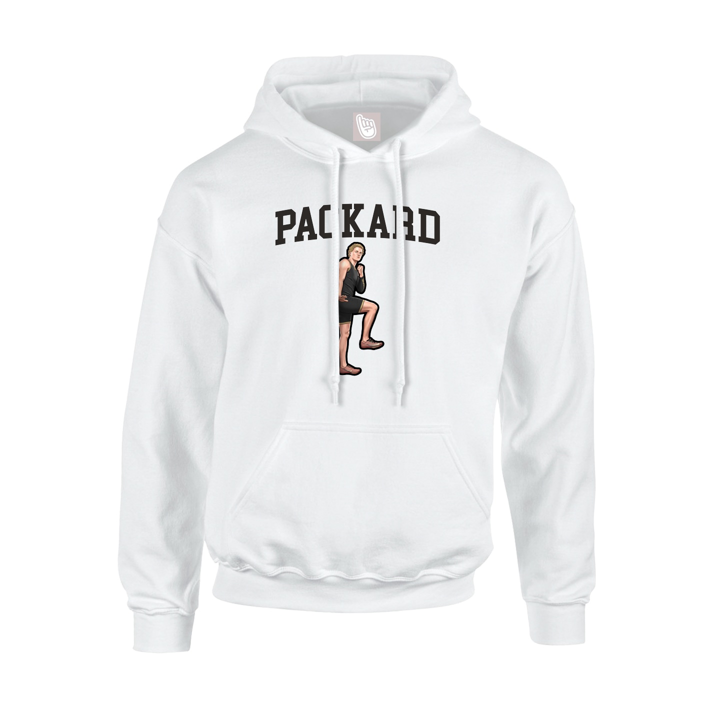 Hoodie — Shirsey in White