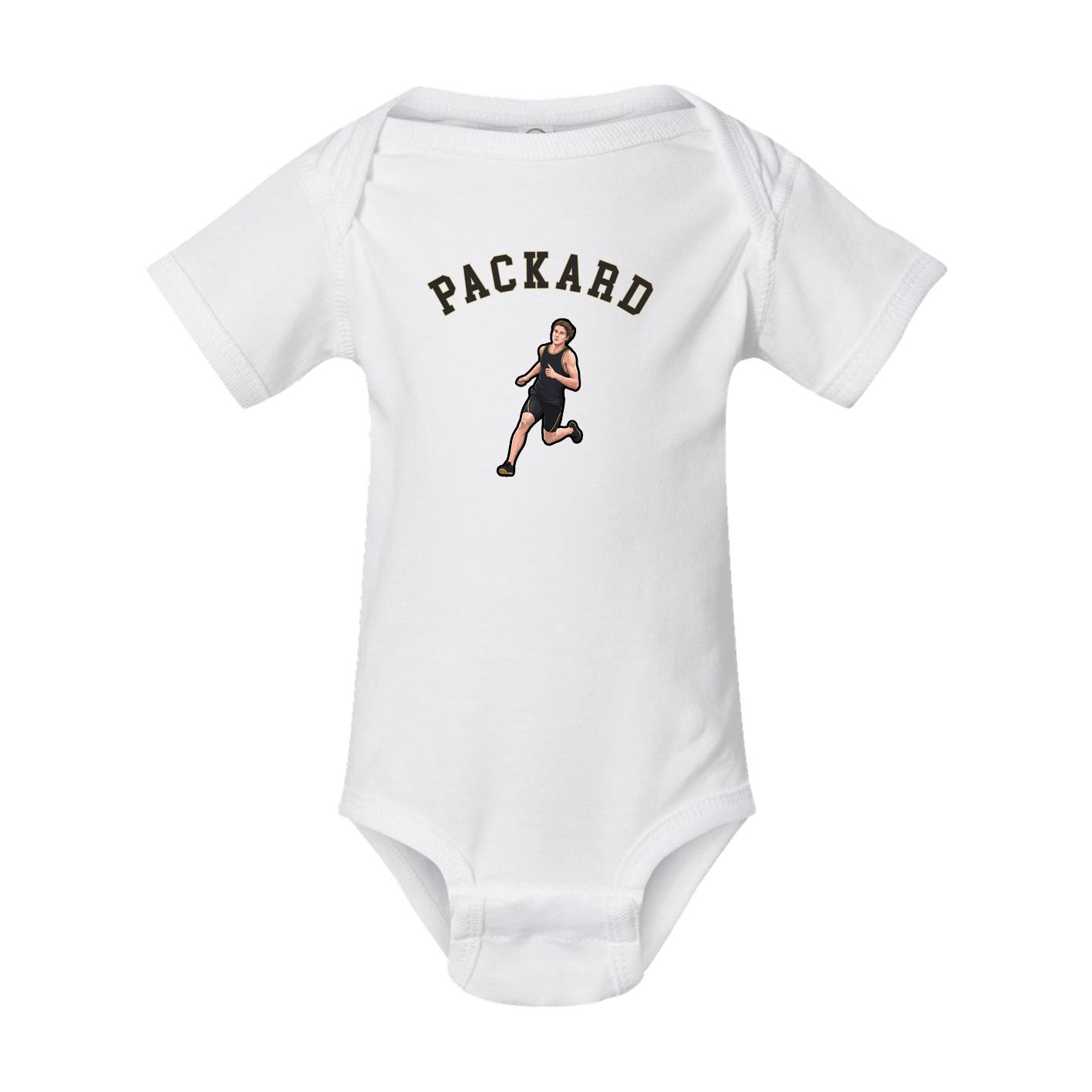 Baby Onesie — Shirsey Arch in White