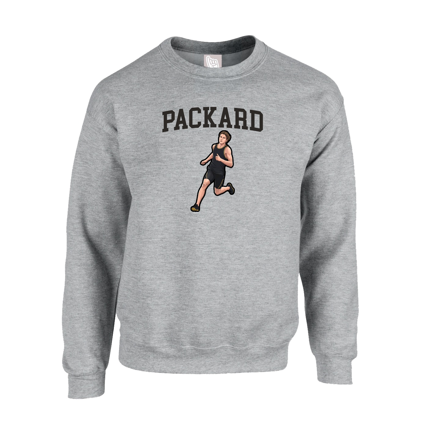 Fleece Crew — Shirsey in Grey