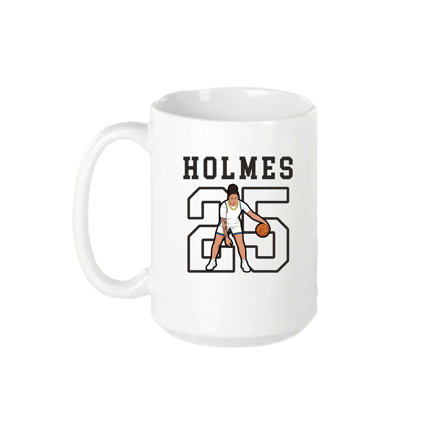15oz Coffee Mug — Shirsey in White