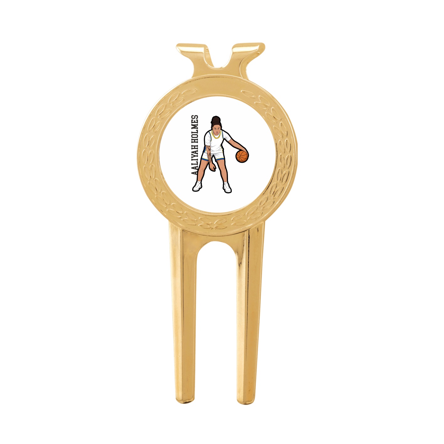 Divot Tool with Ball Marker — Name Vertical in Classic