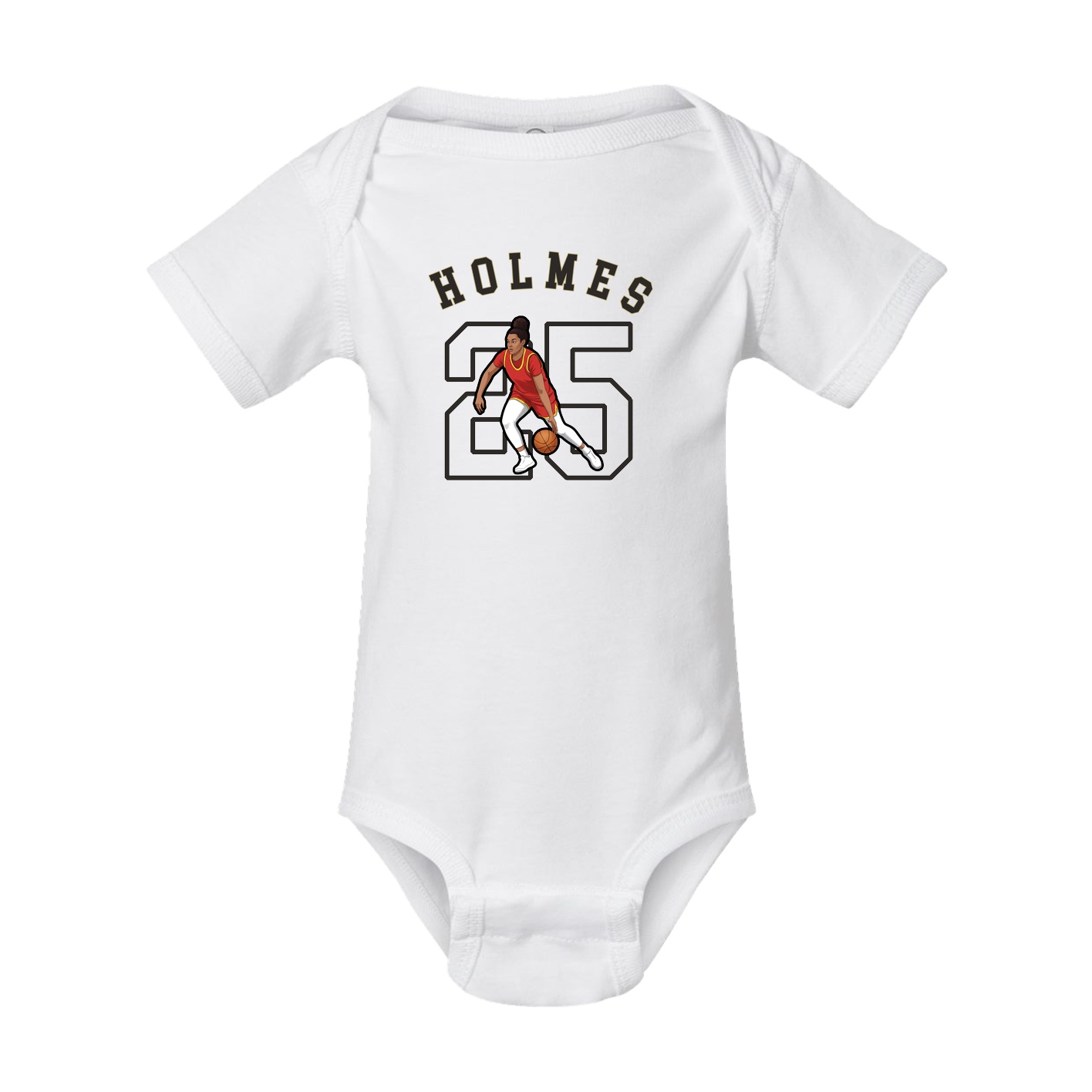 Baby Onesie — Shirsey Arch in White