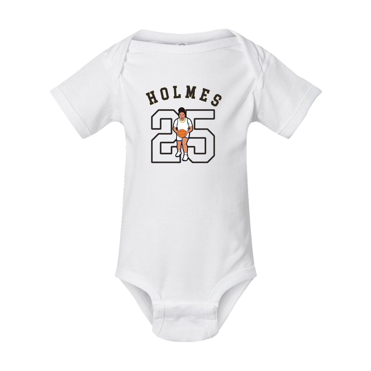 Baby Onesie — Shirsey Arch in White