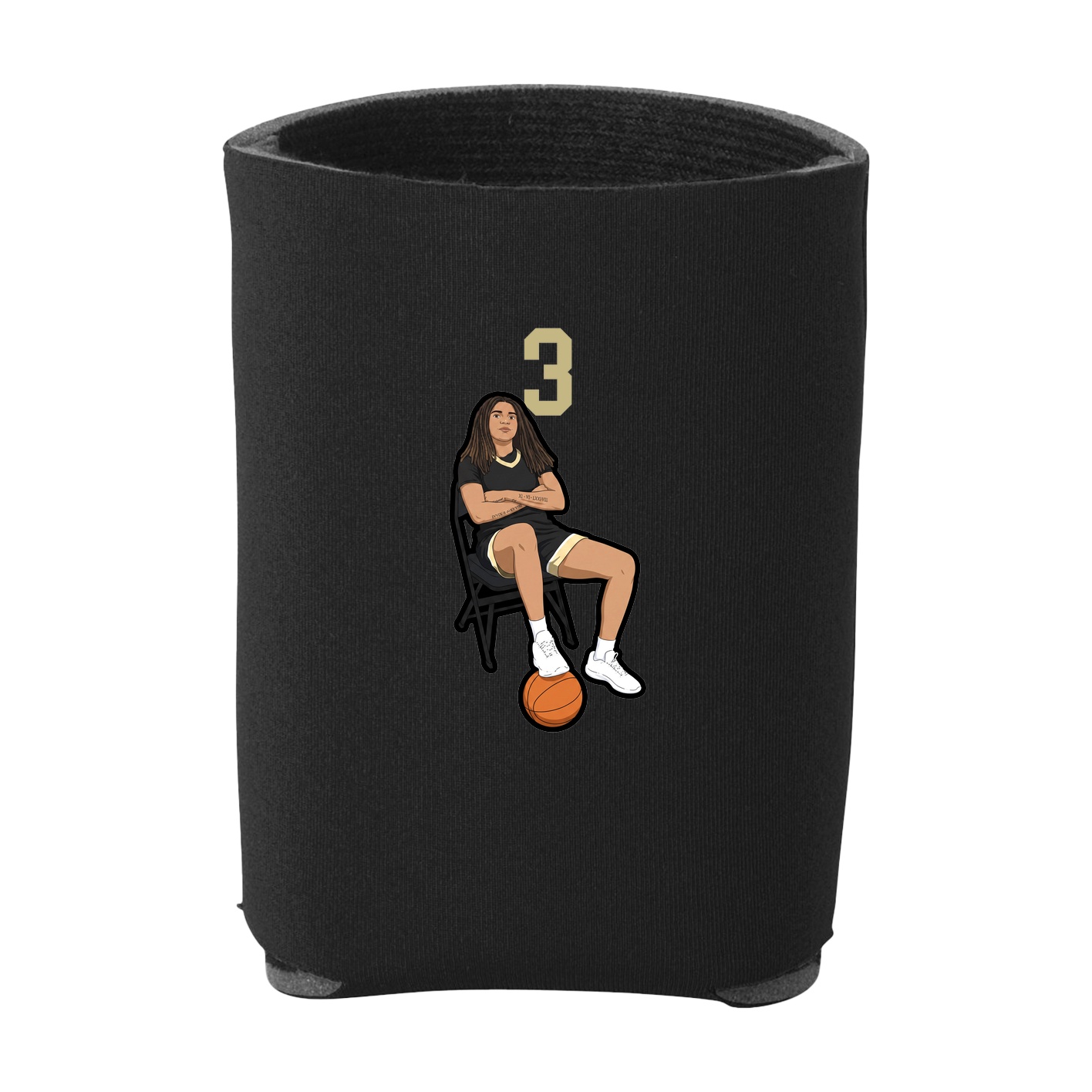 Can Holder — Number Top in Black
