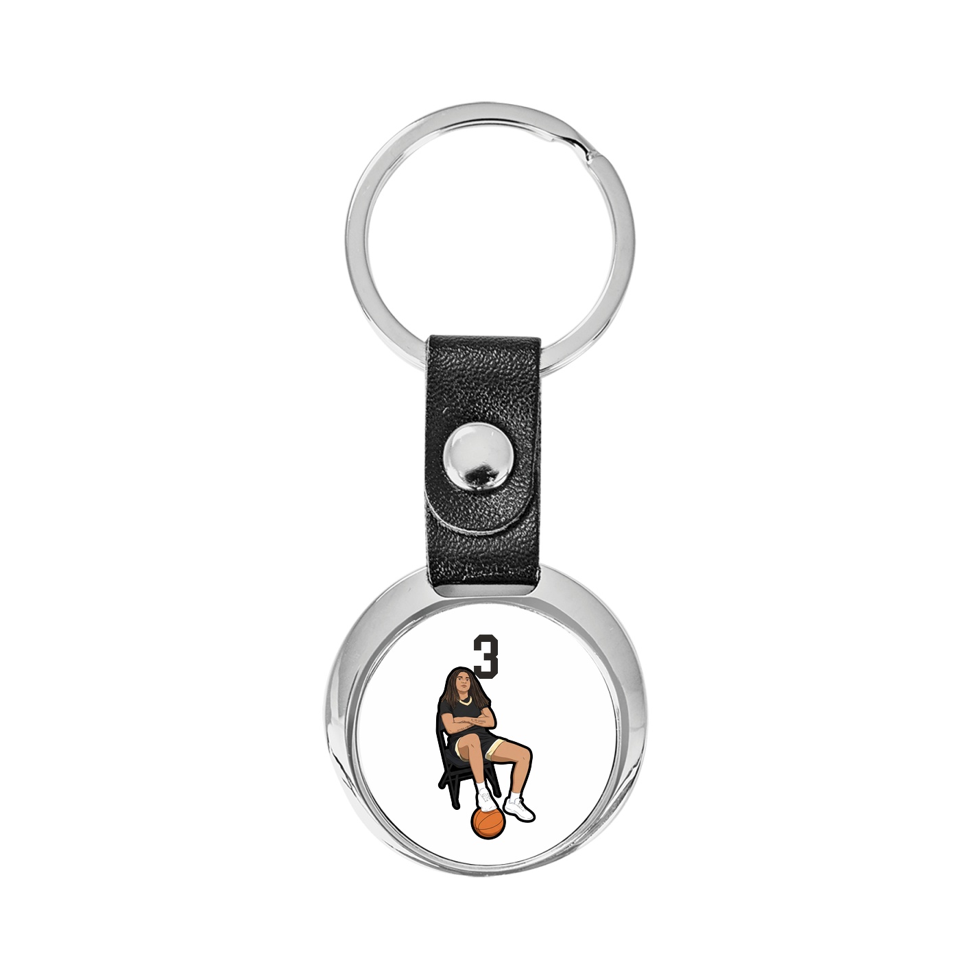 Key Chain — Number Top in Classic