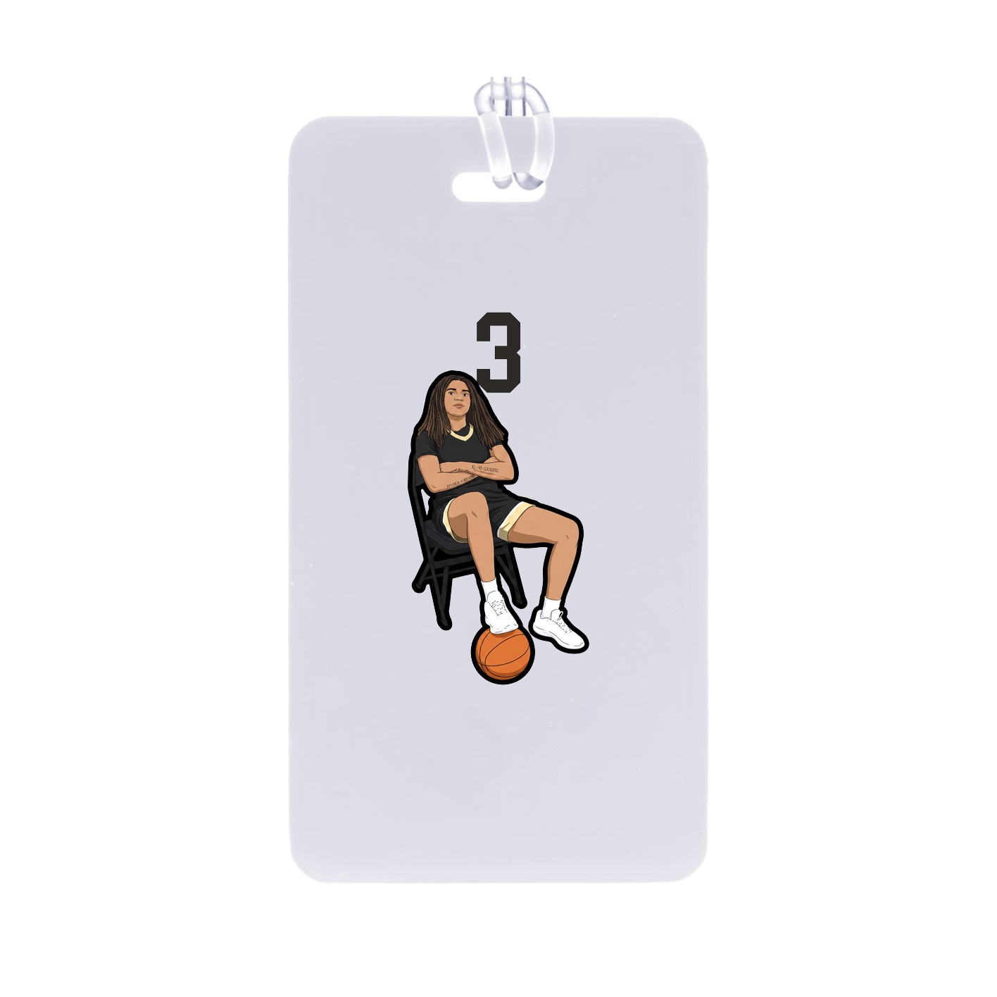 Bag Tag — Number Top in Classic
