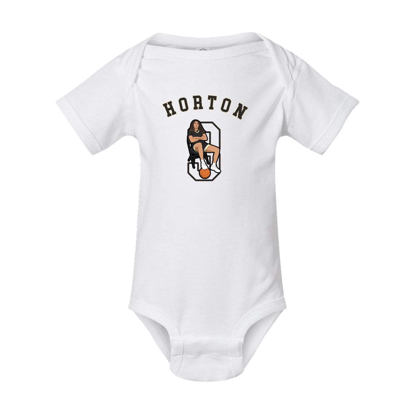 Baby Onesie — Shirsey Arch in White