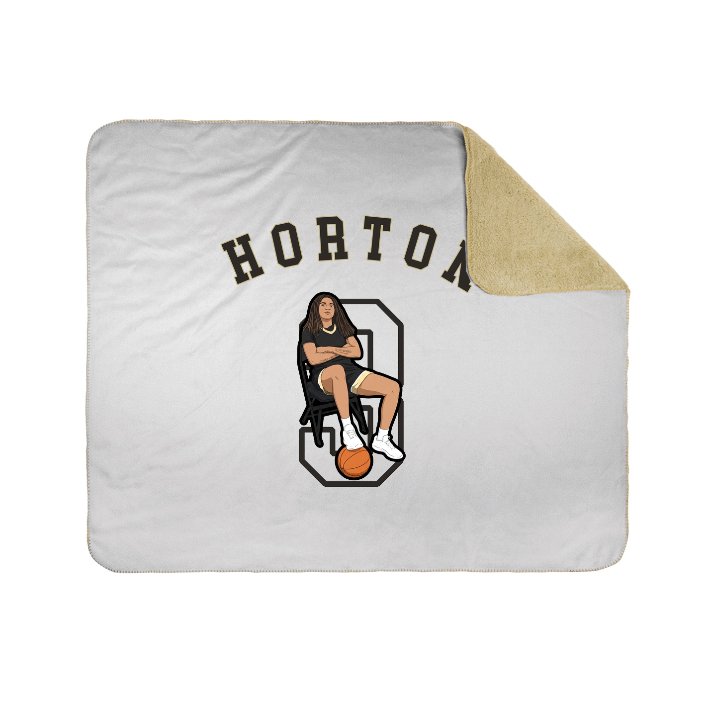 Throw Blanket — Shirsey Arch in White