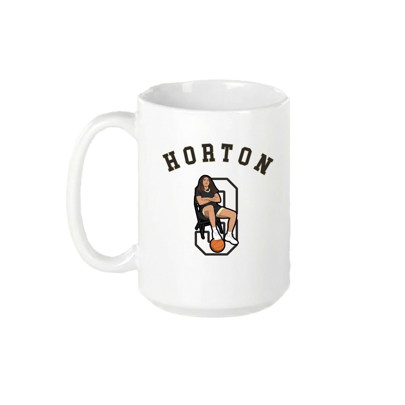 15oz Coffee Mug — Shirsey Arch in White