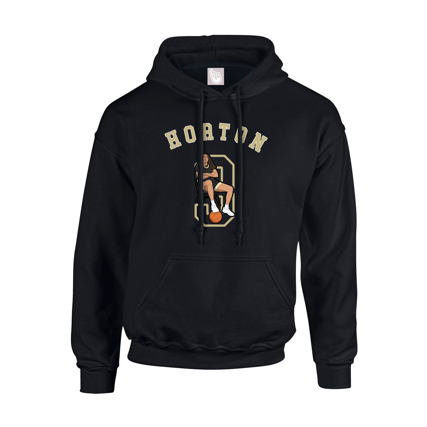 Youth Hoodie — Shirsey Arch in Black
