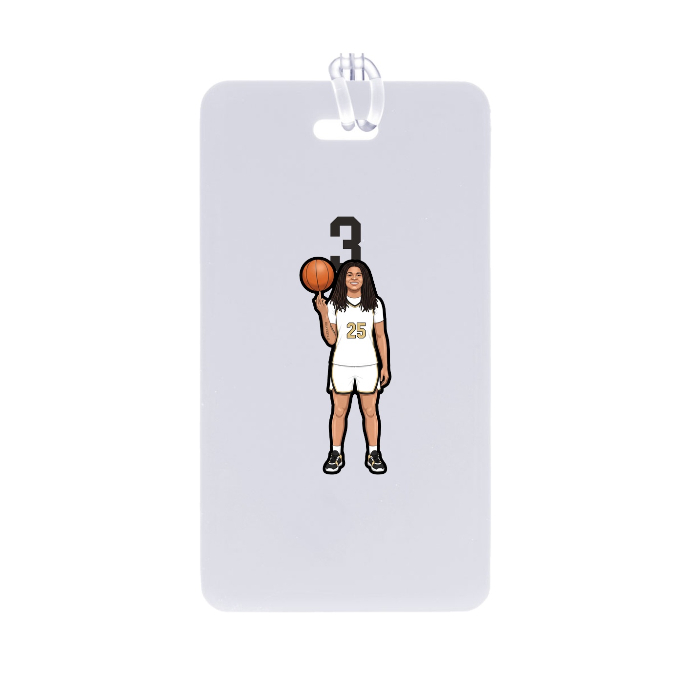 Bag Tag — Number Top in Classic