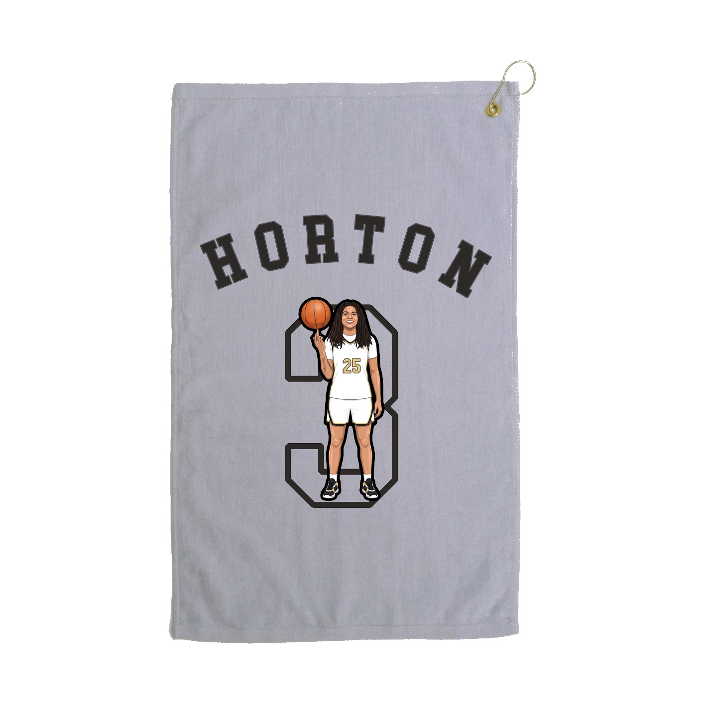 Golf Towel — Shirsey Arch in Grey