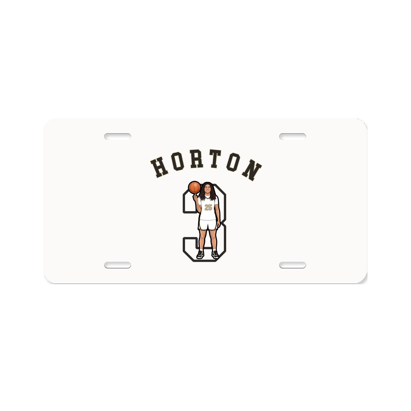 License Plate — Shirsey Arch in Classic