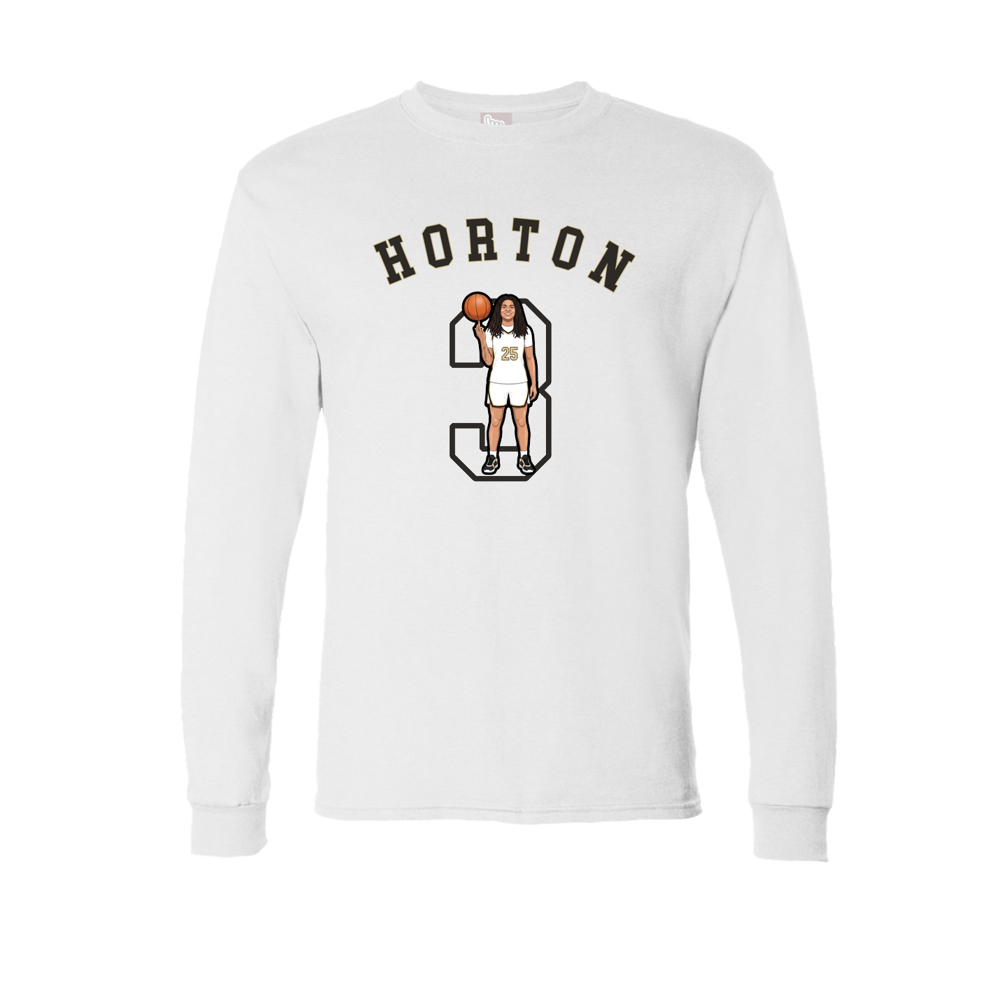 Long Sleeve Tee — Shirsey Arch in White