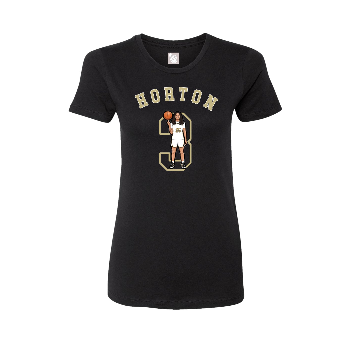 Womens Tee — Shirsey Arch in Black