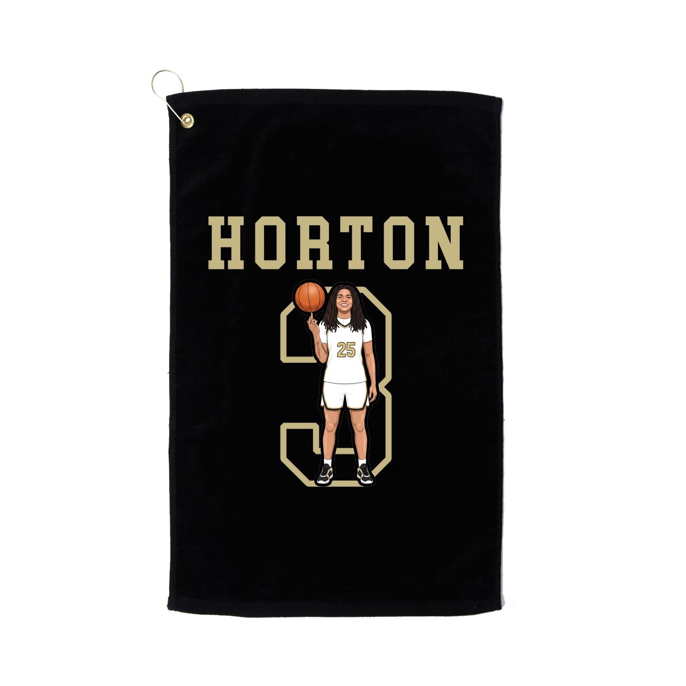Golf Towel — Shirsey in Black