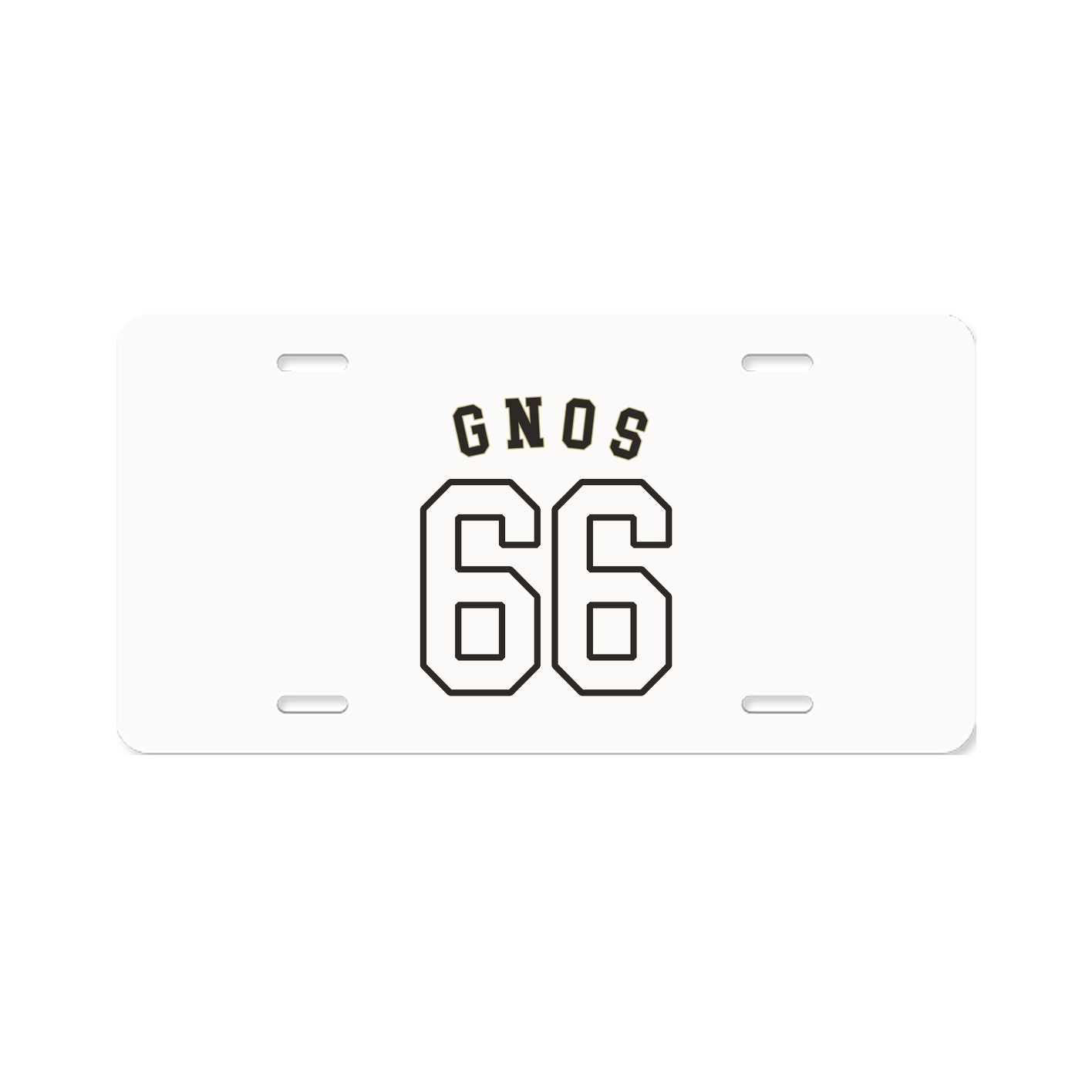 License Plate — Shirsey Arch in Classic