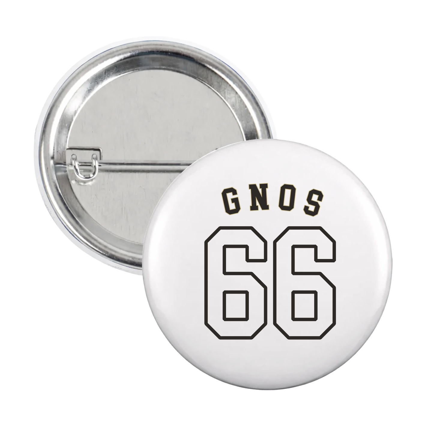 Game Day Button — Shirsey Arch in White